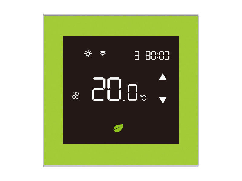 Easy Electric Heated  Room Thermostat Under Floor heating thermostat with Mirror Surface