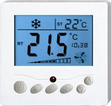 termostato 100~240V del ventilconvettore di frequenza 50/60Hz con lo schermo LCD