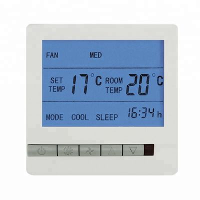 Termostato telecomandato della stanza di Digital della grande esposizione per il ventilconvettore