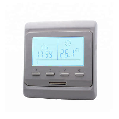Regolatore di temperatura heated del termostato del pavimento di bianco 86*90*43mm per il sistema caldo del riscaldamento dell'acqua e del pavimento