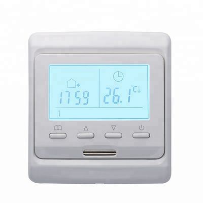 termostato heated bianco del pavimento di 86*90*43mm con il sensore di NTC