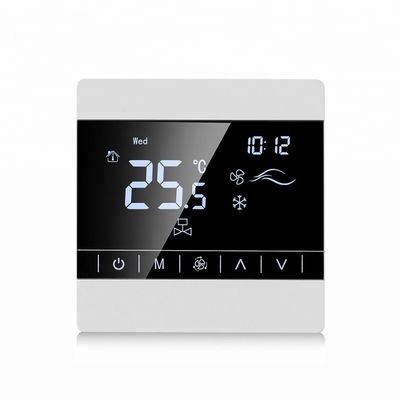 Frequenza del termostato 50/60Hz del riscaldamento a pavimento del touch screen di Digital della stanza